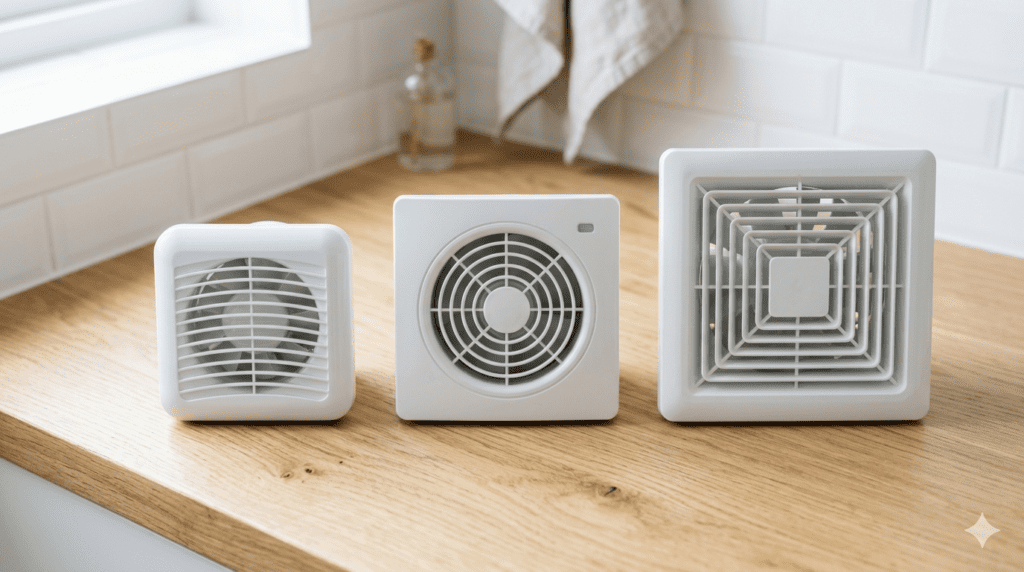 comparativa de extractores de baño silenciosos para diferentes tipos de baño